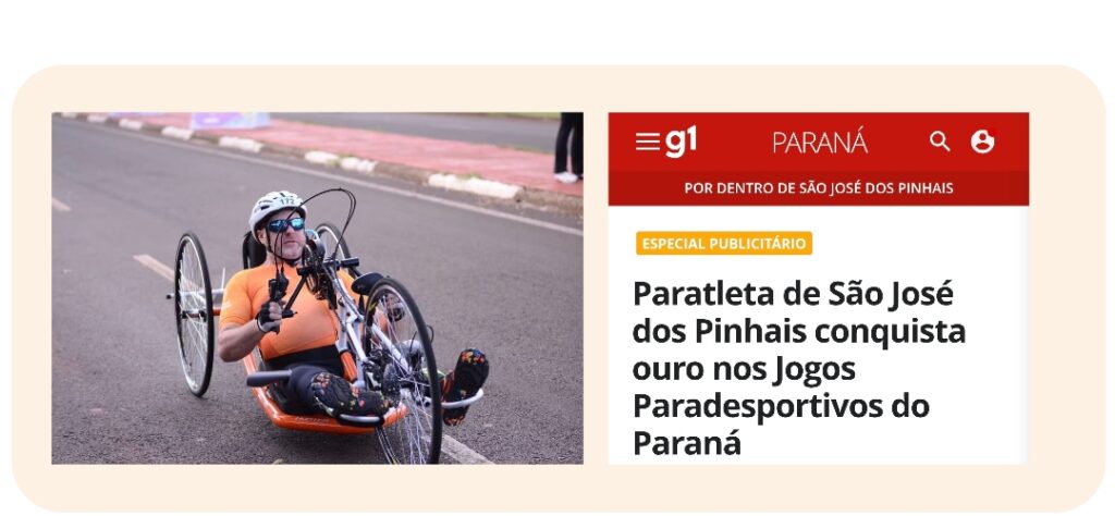 G1 - Paraná 
Anderson Deoli - O PcD que defende você.